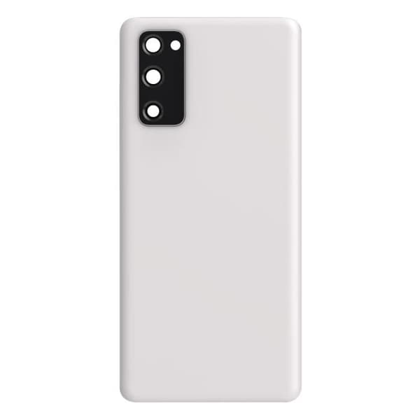 Bagside - Samsung - Galaxy S20 FE - Hvid - Erstatning - Nem installation Vit