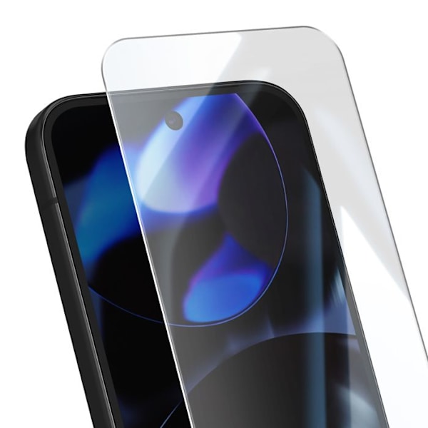 Karkaistu lasi Google Pixel 9:lle ja 9 Pro:lle, kovuus 9H, naarmuuntumaton, Mayaxess, läpinäkyvä Transparent