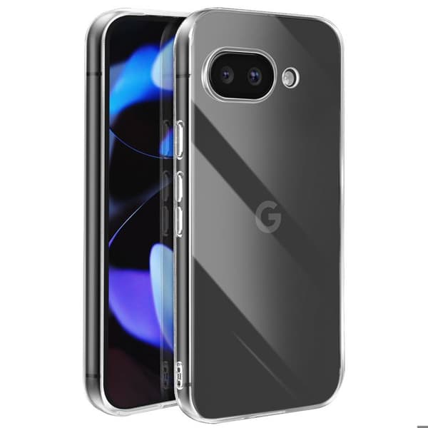 Silikonskal för Google Pixel 9a Ultra-tunt Transparent Transparent