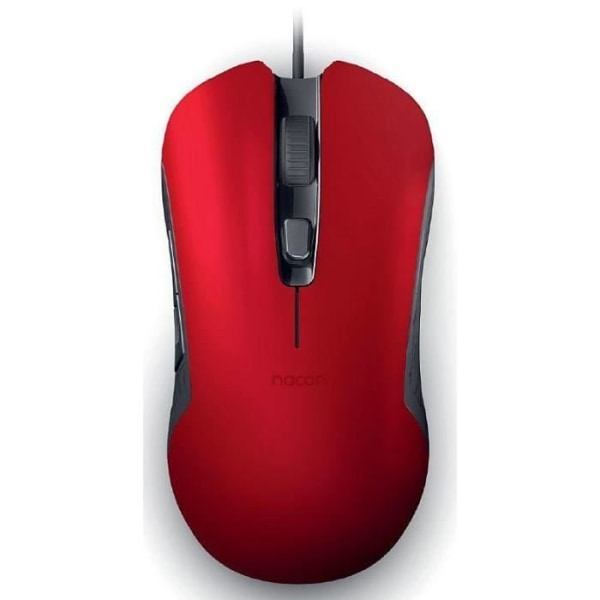 NACON OPTICAL GAMING MOUSE 110 Red PC Game DVD ROM