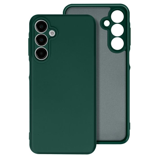 Coque för Samsung Galaxy A16 Semihård Soft-touch Anti-prickar Grön gran Grön