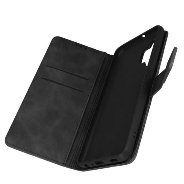 Samsung Galaxy A32 cover - FORCELL - Tender Book - Sort - Rigid - Syntetisk - Voksen Svart