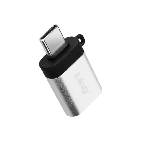OTG USB-C-adapter - LinQ - USB 3.0 - Mini - Ultra-kompakt - Anslut USB-enheter