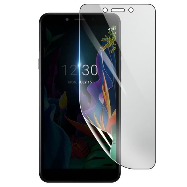 Näytönsuoja - 3MK - LG K20 - Iskunkestävä Hydrogeeli - Läpinäkyvä - Naarmuuntumaton Transparent