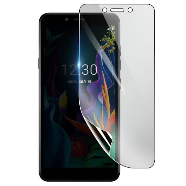 Skærmbeskytter - 3MK - LG K20 - Stødsikker Hydrogel - Gennemsigtig - Ridsefast Transparent