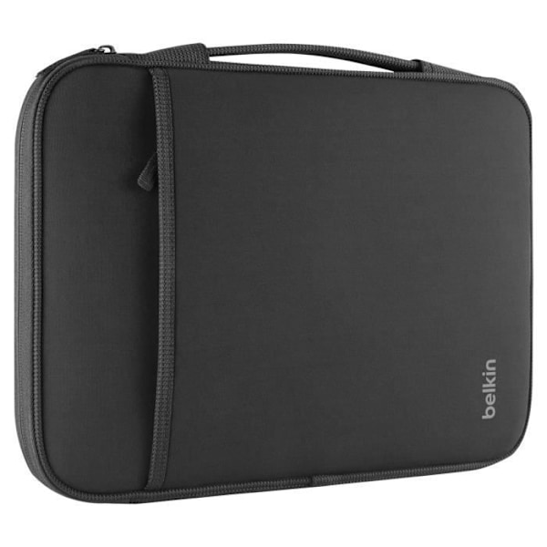 Sac väska för bärbar dator 13 tum två zip-fickor Belkin svart Svart