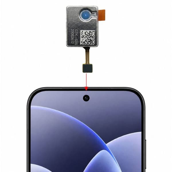 Intern Højttaler til Xiaomi 17 Øverste Høretelefon Modul Sort / Sølv Svart
