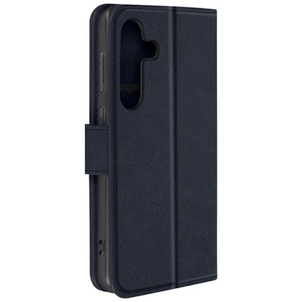 Etui til Samsung Galaxy S24 - AVIZAR - Chesterfield Series - Pung og videoholder - Blå Blå