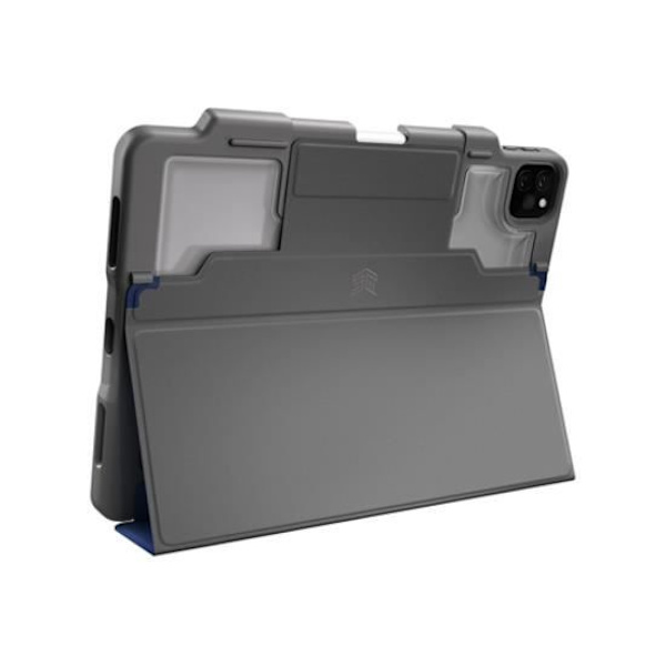 Etui med flap - STM - Dux Plus - Kompatibel med iPad Pro 11 - Farve Blå - Militærbeskyttelse Vete