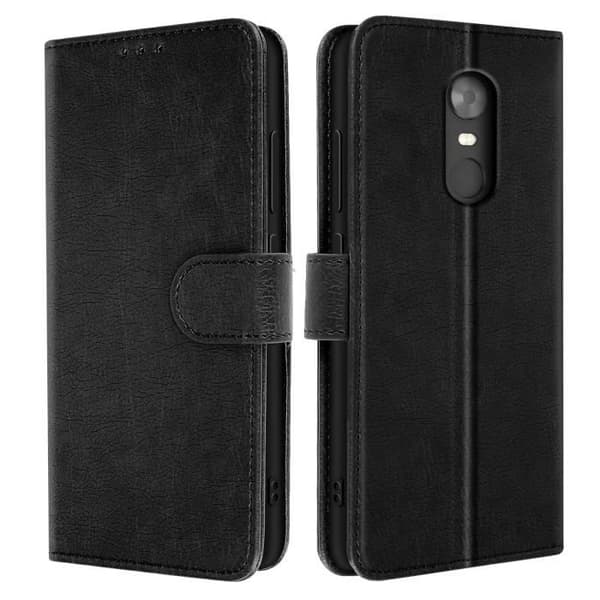 Smartphonefodral - Xiaomi - Redmi 5 - Plånbok - Videostöd - Svart Svart