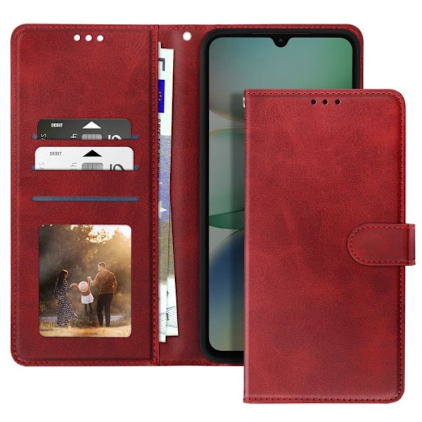 Housse Folio til Xiaomi Redmi A5 Video Support Rød Röd