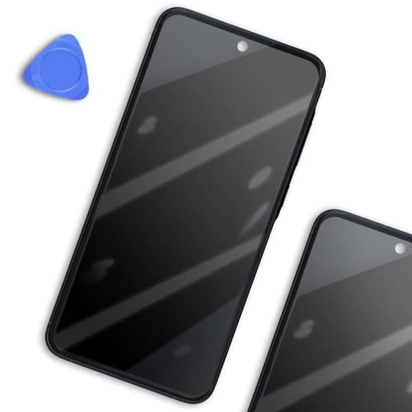 LCD-skærm - SAMSUNG - Galaxy A55 - Touchscreen - Formonteret chassis - Blå farve Blå
