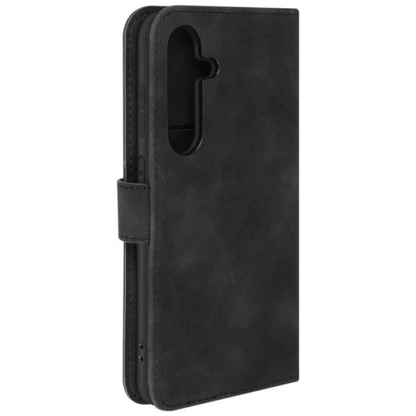 Fodral till Samsung Galaxy S24 - AKASHI - Flip Wallet Video Support - Svart Svart