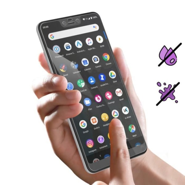 Karkaistu lasi Google Pixel 3 XL Elinikäinen takuu Voimaa Lasi Läpinäkyvä Vit
