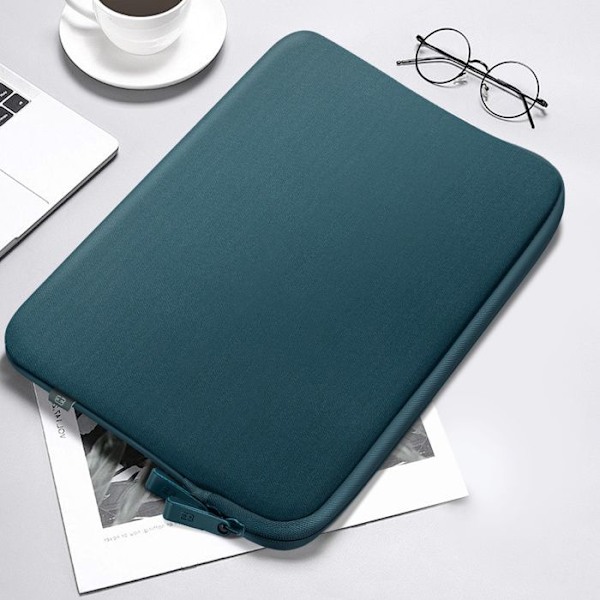 Pochette til MacBook Pro 13 og Air 13 100% Bomuld Soft touch Seasons MW Blå Æble Blå