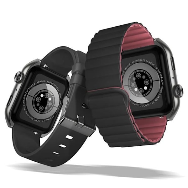 Connected Watch för män med 3D AMOLED-skärm Bluetooth Call Tiron Forever Black Svart