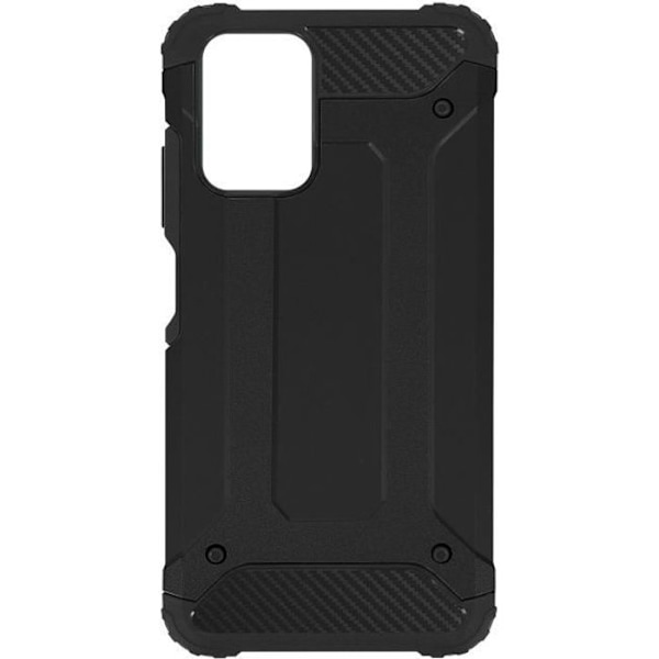 Beskyttelseshylster - AVIZAR - Defender II - Stødabsorberende - Kompatibel med Xiaomi Redmi Note 10s og 10 - Sort Svart