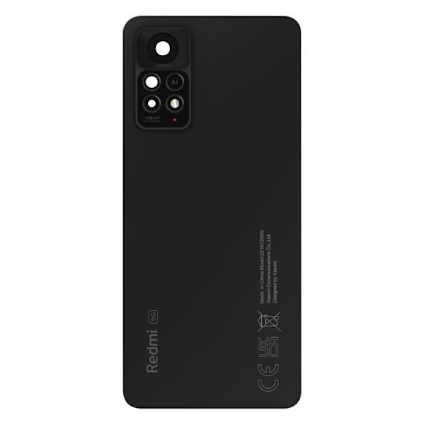 Bakruta - XIAOMI - Redmi Note 11 Pro 5G - Grå - Service Pack Grå