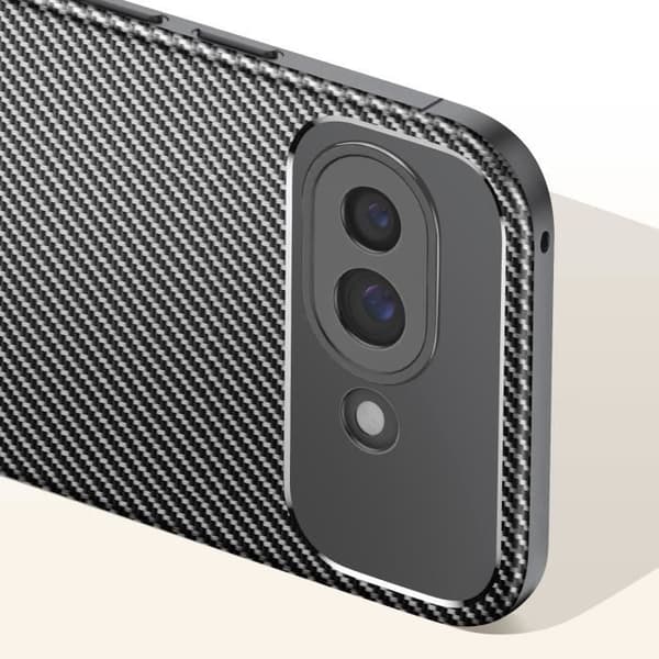 Coque - Google - Pixel 9a - Silikoni - Iskunkestävä - Liukumaton Musta Svart