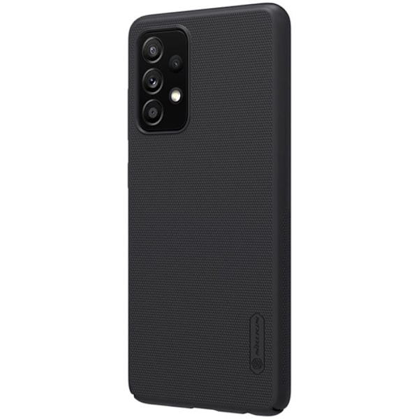 Kotelo - NILLKIN - Super Frosted Shield - Samsung Galaxy A52(s) - Musta - Liukumaton - Jäykkä Svart
