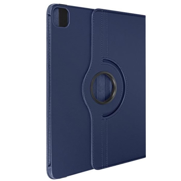 Flip Case til iPad Air 13 2024 Folio Rotating 360 Stand Stand Midnight Blue Blå