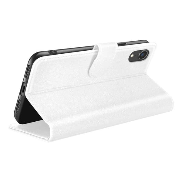 Plånboksfodral för iPhone XR med Stödfunktion och Magnetisk Flik Zanaé Vit Vit