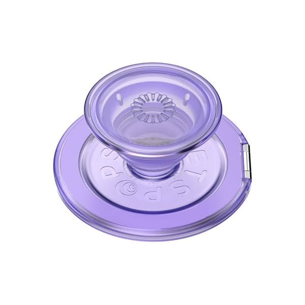 Support Smartphone PopGrip Kick-Out Premium Klæbende Stativ og Selfie PopSockets Lilla Violett