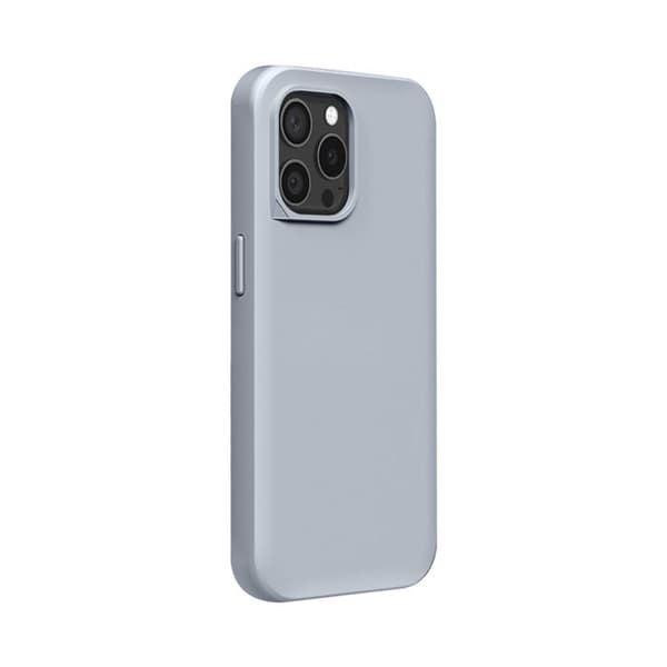 MagSafe-skal för iPhone 15 Pro Max, mjukt och stötabsorberande, SolidX-serien, Rhinoshield, grå Grå