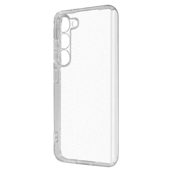 AVIZAR Skyddsfodral till Samsung Galaxy S23 - Mjuk - Vit - Genomskinlig Transparent