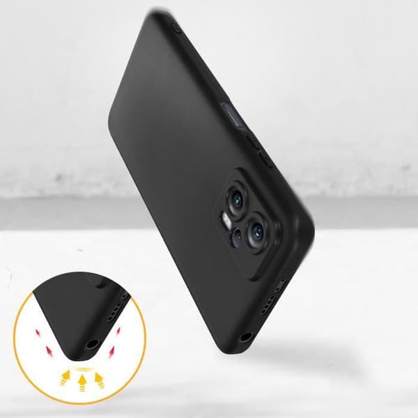 Coque - Xiaomi - Poco X4 GT - Blød Silikone Gel - Holdbar - Sort Svart