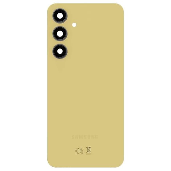 Bagglas - SAMSUNG - Galaxy S24 FE - Gul - Original - Forenklet installation Gul