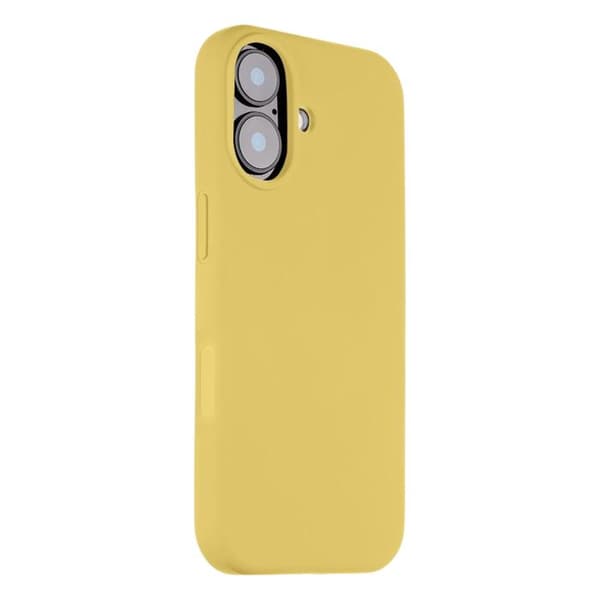 MagSafe-skal för iPhone 17 i silikon, Velvet Smoothie Tactical Gul Gul