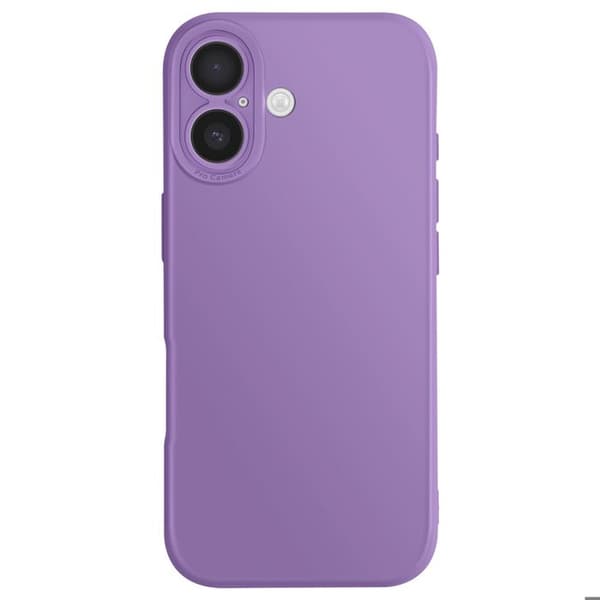 Coque - UNDERRETTE - iPhone 17 - Blødt Silikone - Lilla - Forstærket Kamera Beskyttelse Lila