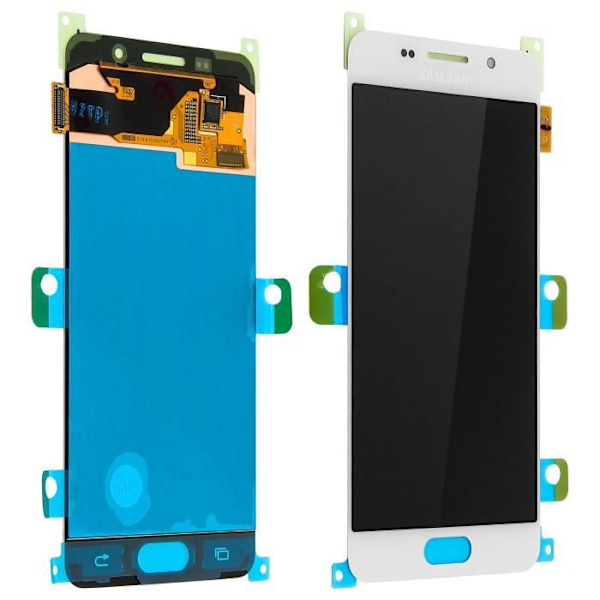 Samsung - Komplet White Touch + Original LCD-enhed til Samsung Galaxy A3 2016 Vit