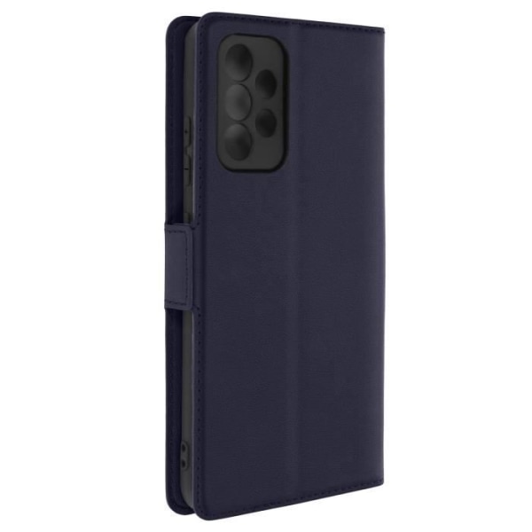 Smartphonefodral - Samsung - Galaxy A52/A52 5G/A52s - Ekoleder i midnattsblå - Videostöd - Kortfack Midnattsblå