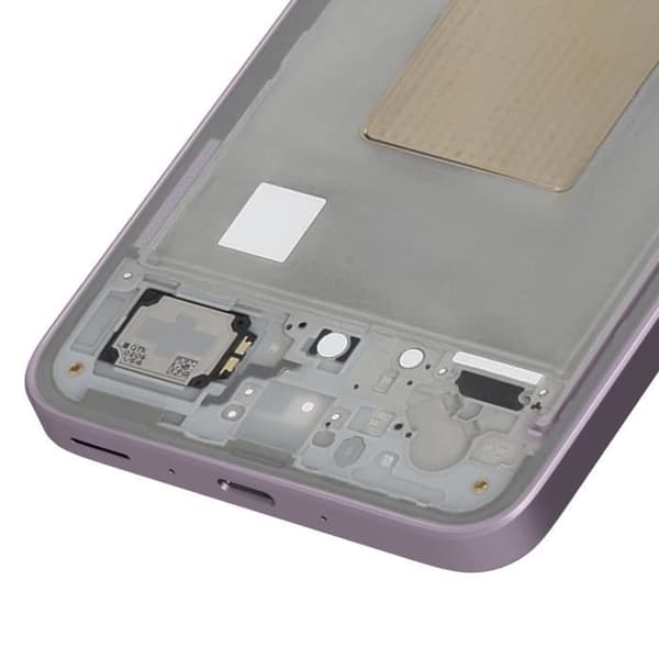 Central Chassis - SAMSUNG - Galaxy A35 5G - Original - Lilla - Service Pack Violett