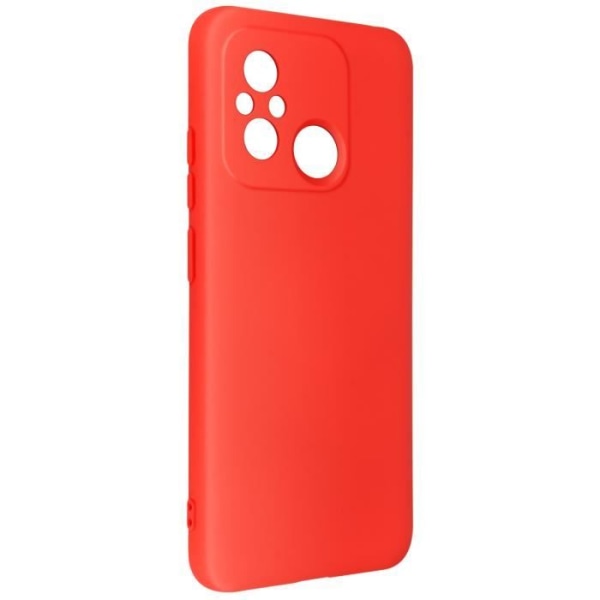 Xiaomi Redmi 12C Case Puolijäykkä punainen kotelo