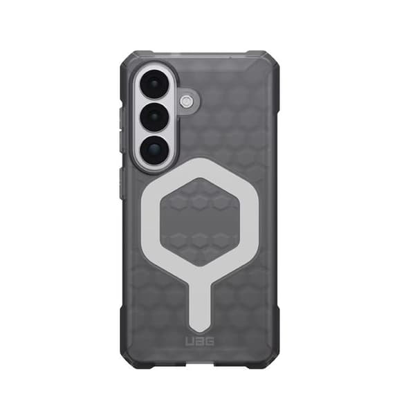 Skydd för Galaxy S26 MagSafe Hexagonmönster Essential Armor UAG Grå Grå