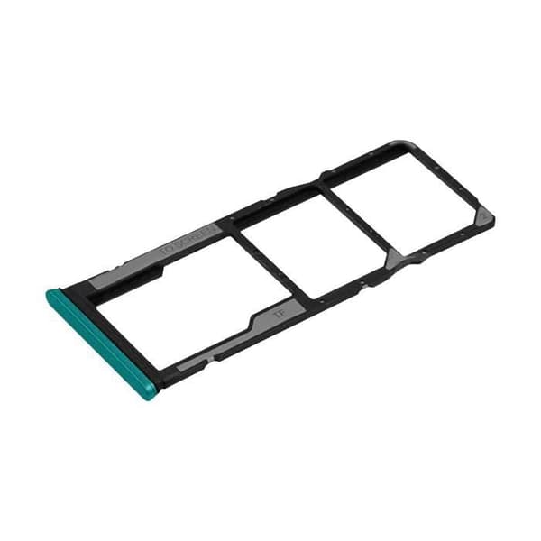 Xiaomi Redmi Note 9S SIM-kortfack - AVIZAR - Grön - Ersättnings Nano SIM och Micro SD Grön