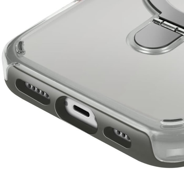 MagSafe-skal för iPhone 12 Pro och 12 Stöttålig med Fällbart Stöd Svart Svart
