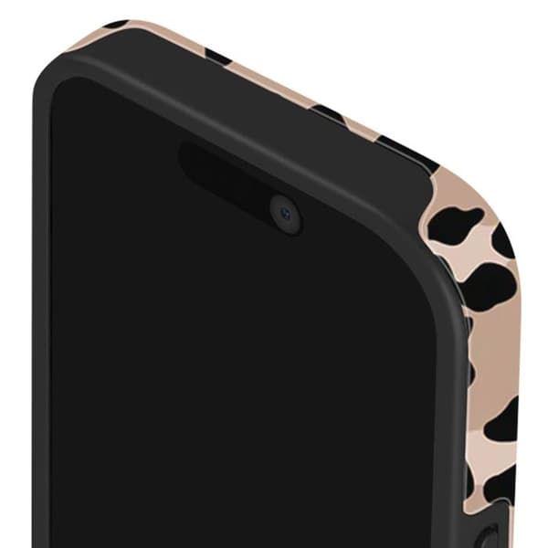 Etui til iPhone 16 - Burga - Pure Instinct - Elegant - Lys Brun - Stødabsorberende beskyttelse brun