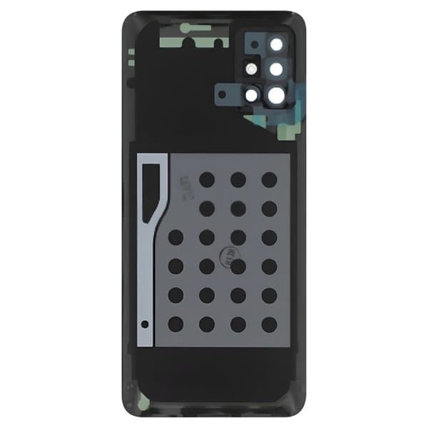 Bakstycke för Galaxy A51 Original - Svart Sort