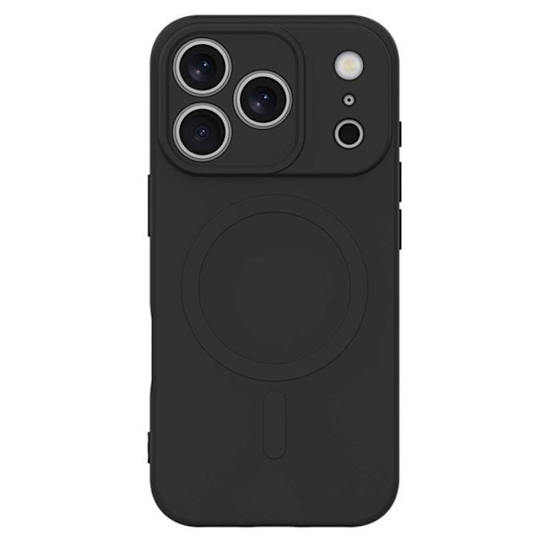 Coque MagSafe til iPhone 17 Pro Max Serie Kick Case Stødabsorberende JUST IN CASE Sort Svart