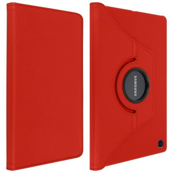 Fodral till Samsung Galaxy Tab A7 10.4 2020 Skal 360° roterande stativ Funktion Röd