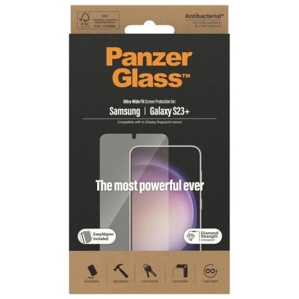 Panzerglass Displayskal till Samsung Galaxy S23+