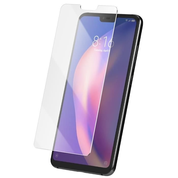 Härdat glas för Xiaomi Mi 8 Lite Hårdhet 9H Rep-Resistent Transparent Transparent