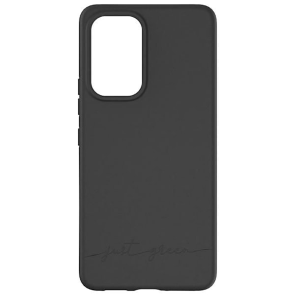 Etui til Samsung Galaxy A53 - JUST GREEN - Sort - Økologisk - Bionedbrydeligt - Komposterbar Svart