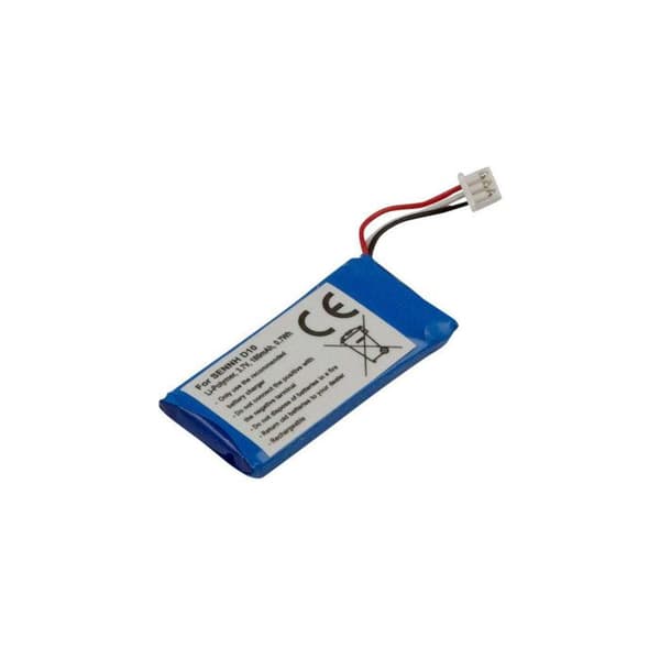 Batteri Hovedtelefon - AVIZAR - Sennheiser D10 - Li-Polymer 3.7V - 180mAh - Blå