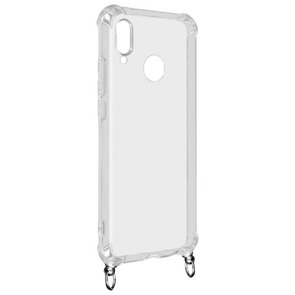 Coque Huawei P20 Lite - AVIZAR - Hård - Transparent - Förstärkta hörn - Starka ringar Transparent