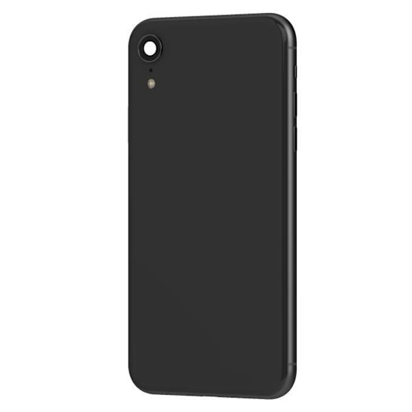 Komplett chassi för iPhone XR - AVIZAR - Svart - Centralram och bakruta Svart